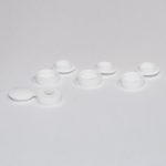 capuchon cache rivet blanc