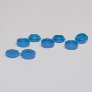 capuchon cache rivet bleu