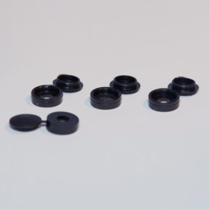 capuchon cache rivet noir